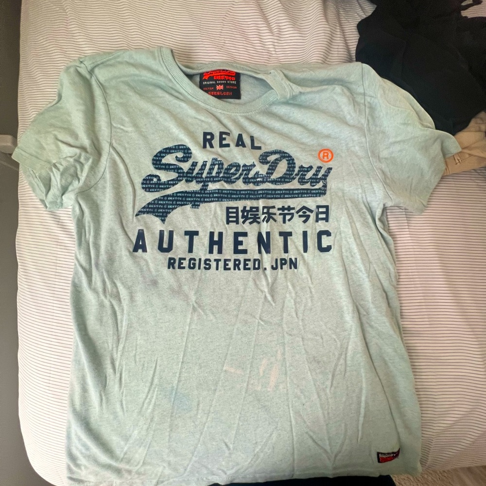 Blue Superdry Shirt
